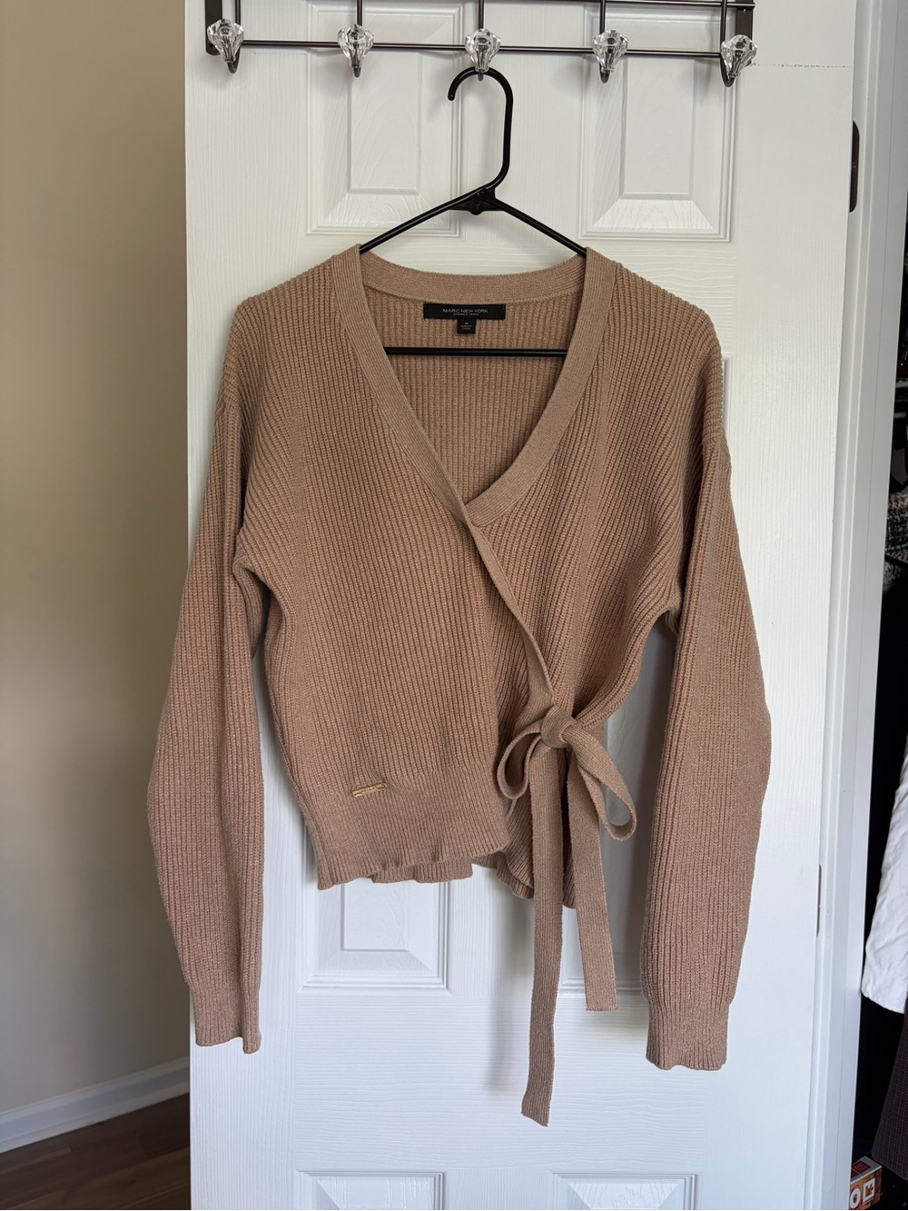 Marc New York ribbed knit wrap cardigan Medium - Picture 5 of 8